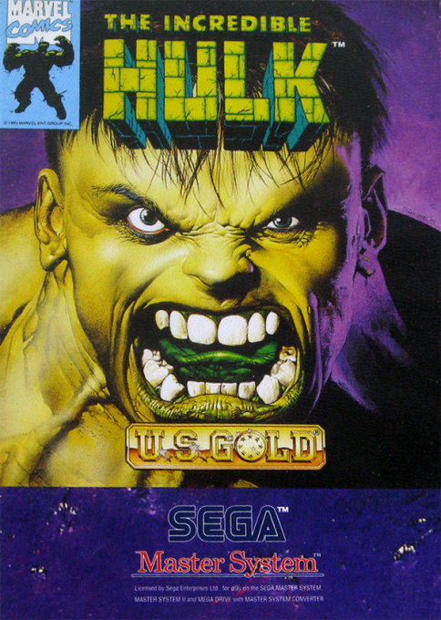 Incredible Hulk, The box art