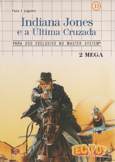 Indiana Jones and the Last Crusade - The Action Game — box-2D (BR)