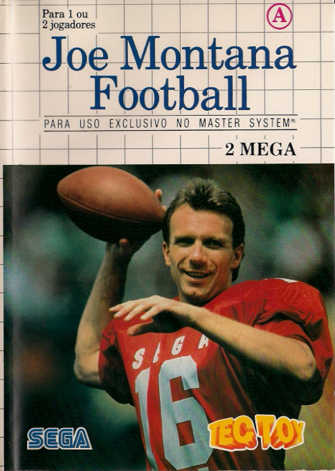 Joe Montana Football — box-2D (BR)