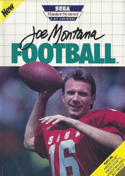 Joe Montana Football box art