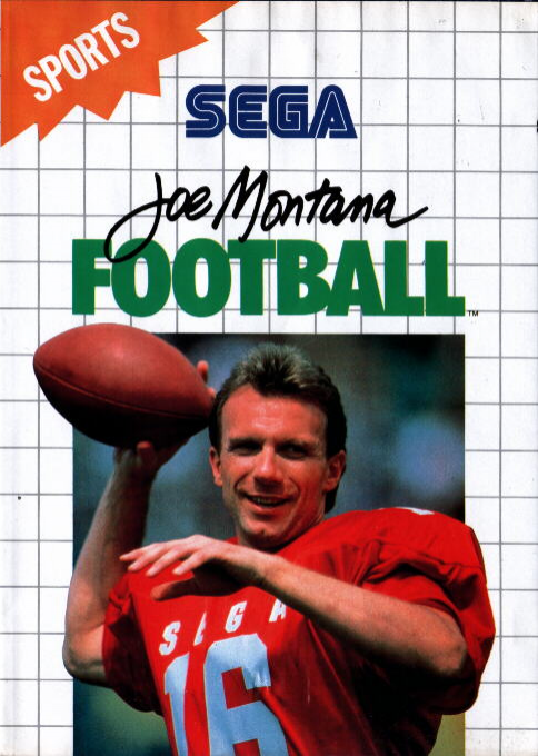 Joe Montana Football — box-2D (EU)