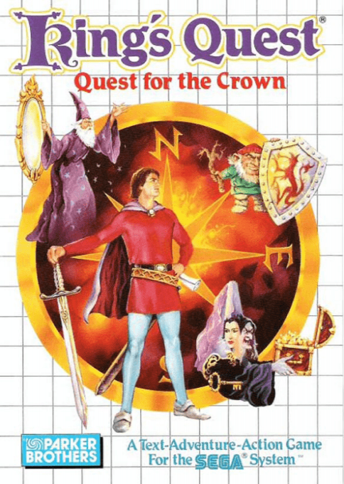 King's Quest - Quest For The Crown box art