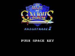 Knightmare II — sstitle (KR)