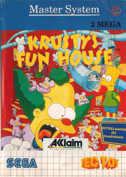 Krusty's Fun House — box-2D (BR)