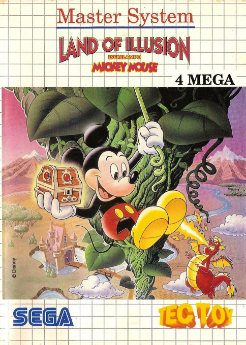 Land Of Illusion Starring Mickey Mouse — box-2D (BR)