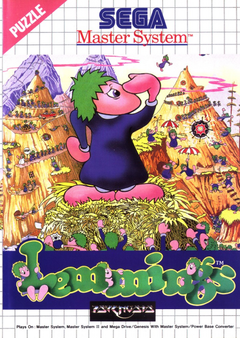 Lemmings box art