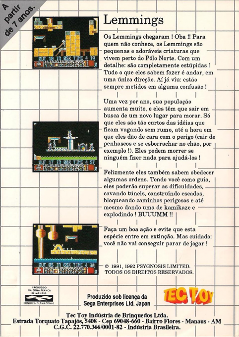 Lemmings — box-2D-back (BR)