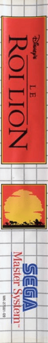 Lion King, The — box-2D-side (FR)