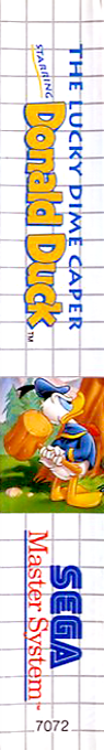 Lucky Dime Caper Starring Donald Duck, The — box-2D-side (EU)