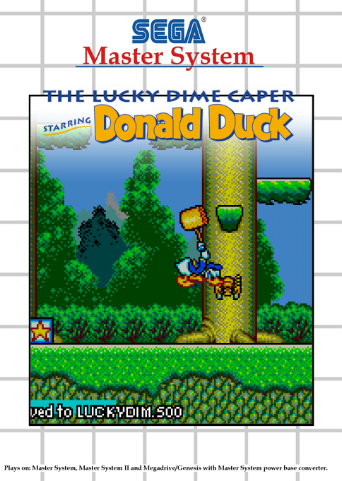 Lucky Dime Caper Starring Donald Duck, The — box-2D (SS)
