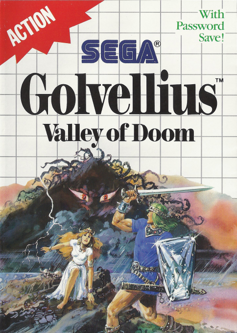 Golvellius - Valley Of Doom box art
