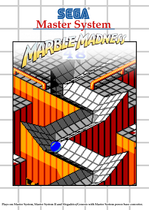 Marble Madness — box-2D (SS)