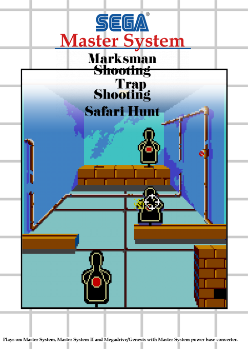 Marksman Shooting + Trap Shooting + Safari Hunt — box-2D (SS)