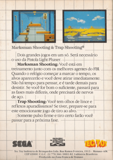 Marksman Shooting + Trap Shooting — box-2D-back (BR)