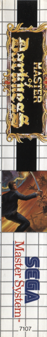 Master of Darkness — box-2D-side (EU)