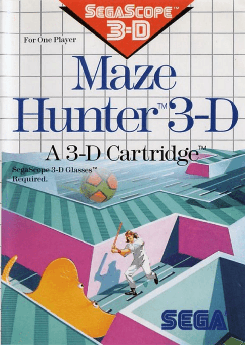 Maze Hunter 3-d box art