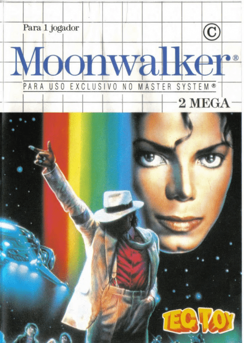 Michael Jackson's Moonwalker — box-2D (BR)
