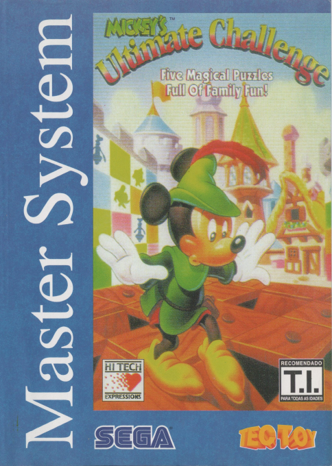 Mickey's Ultimate Challenge box art