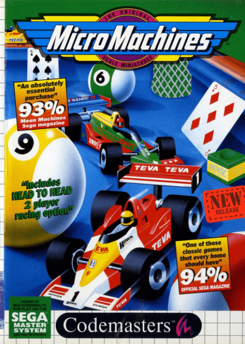 Micro Machines box art