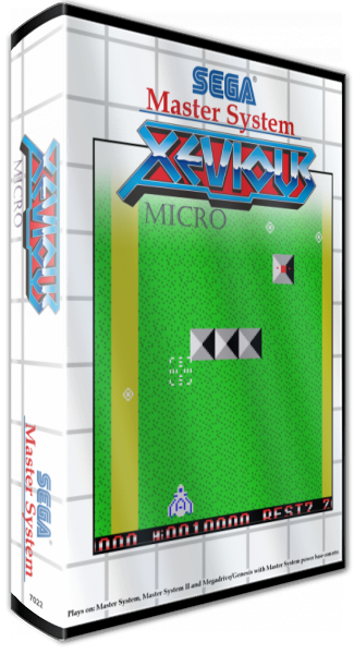 Micro Xevious, The — box-3D (SS)