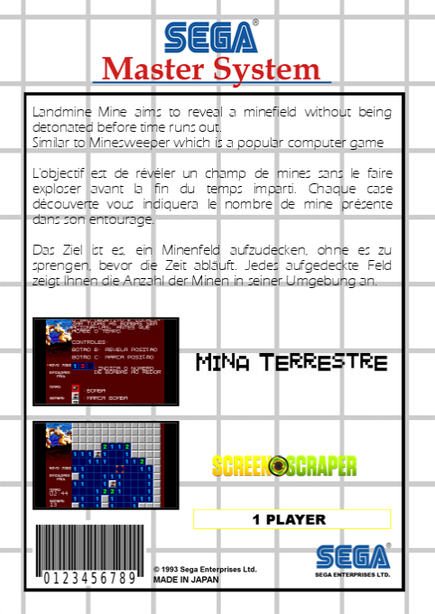 Mina Terrestre — box-2D-back (SS)