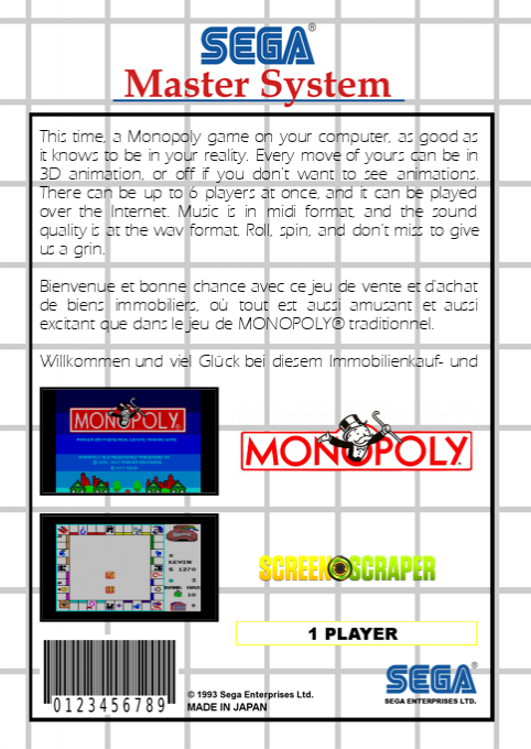 Monopoly — box-2D-back (SS)