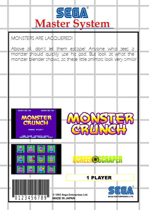 Monster Crunch — box-2D-back (SS)