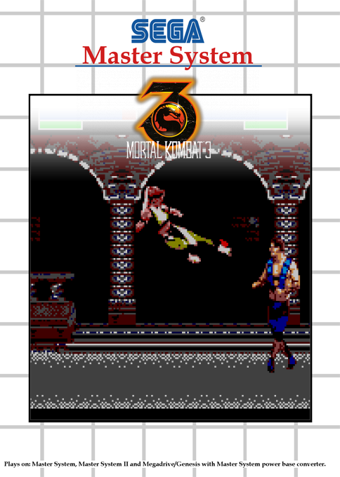 Mortal Kombat 3 — box-2D (SS)