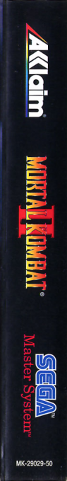 Mortal Kombat 2 — box-2D-side (EU)