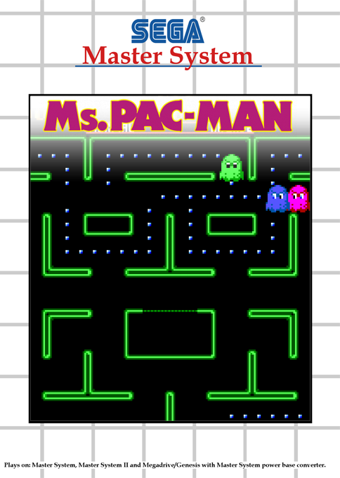 Ms. Pac-man — box-2D (SS)