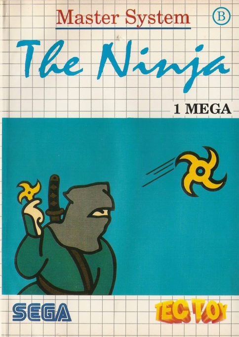 Ninja, The — box-2D (BR)
