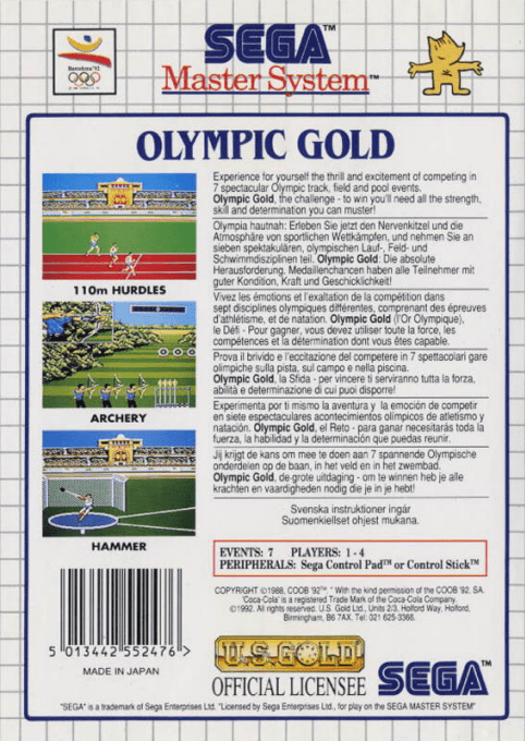 Olympic Gold — box-2D-back (EU)