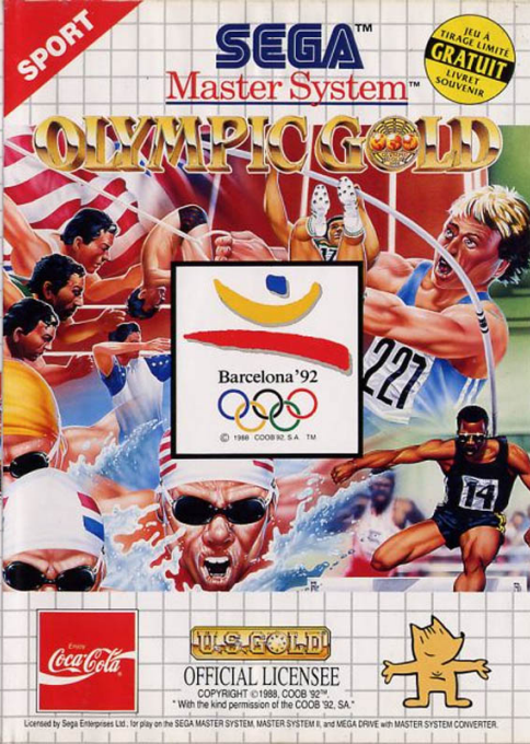 Olympic Gold — box-2D (FR)