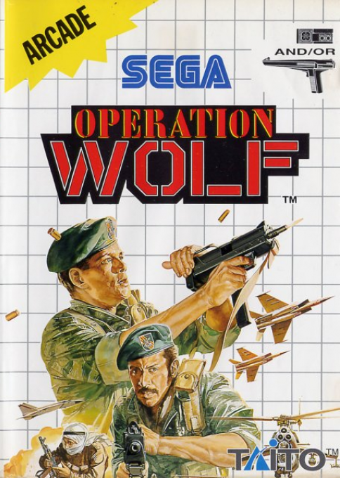 Operation Wolf box art