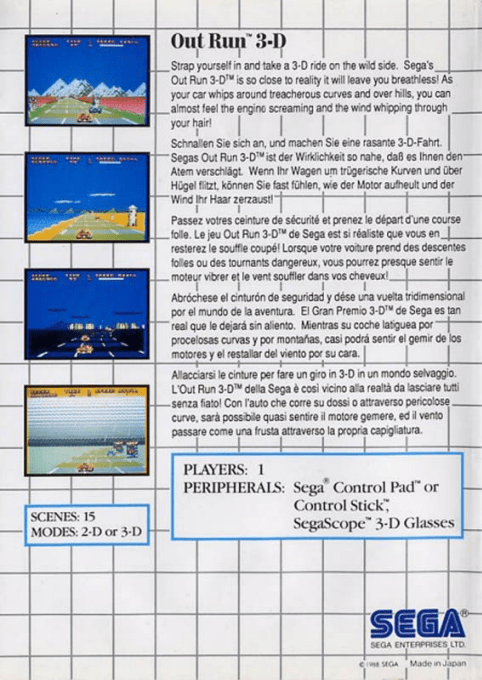 Outrun 3-d — box-2D-back (EU)