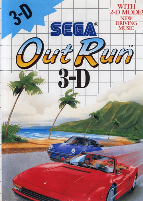 Outrun 3-d box art