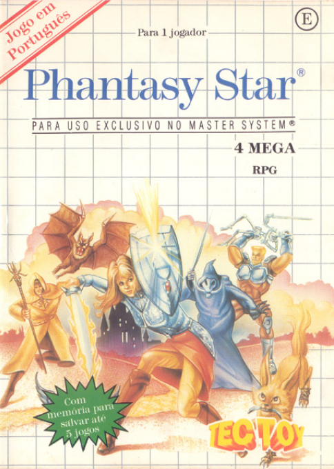 Phantasy Star — box-2D (BR)