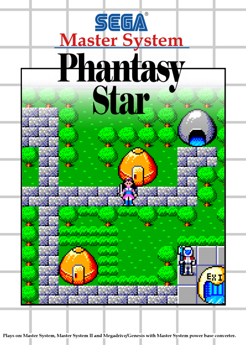 Phantasy Star — box-2D (SS)
