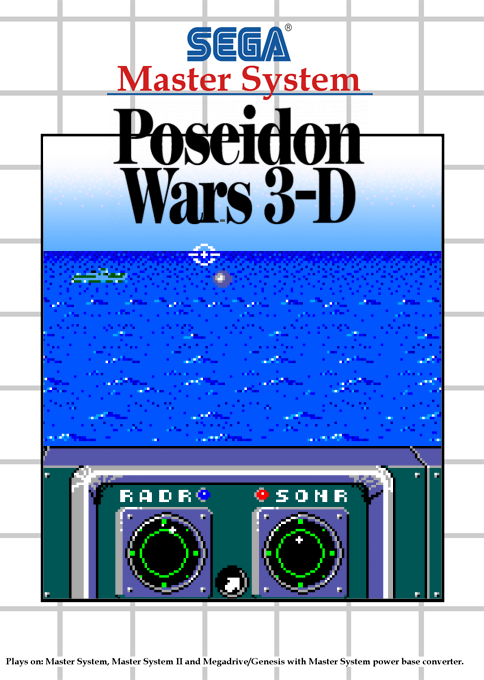 Poseidon Wars 3-d — box-2D (SS)