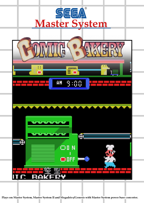 Comic Bakery box art