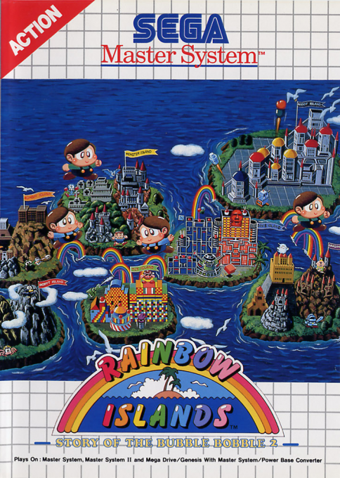 Rainbow Islands - Story Of The Bubble Bobble 2 box art