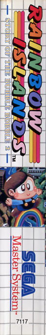 Rainbow Islands - Story Of The Bubble Bobble 2 — box-2D-side (EU)