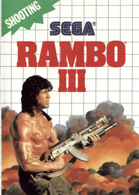 Rambo 3 box art