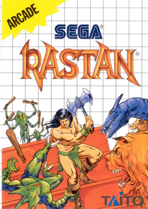 Rastan box art