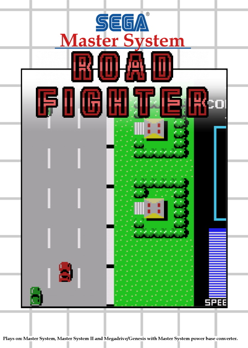 Road Fighter box art