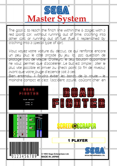 Road Fighter — box-2D-back (SS)