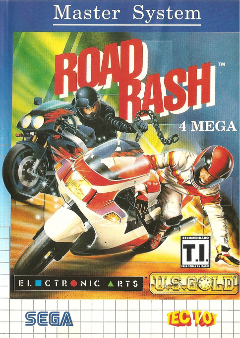 Road Rash — box-2D (BR)