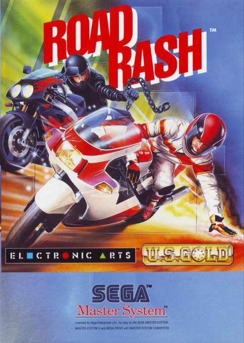 Road Rash box art