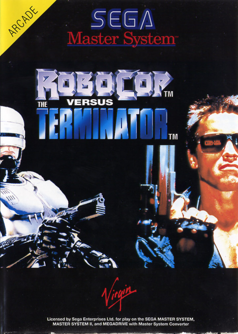 Robocop Versus The Terminator box art