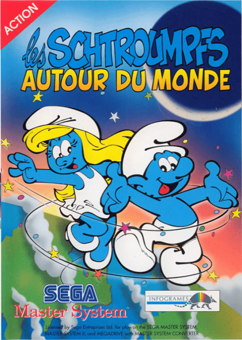 Schtroumpfs Autour Du Monde, Les box art